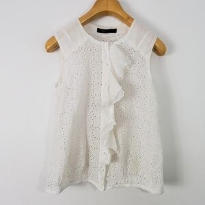 BCBG Maxazria White blouse